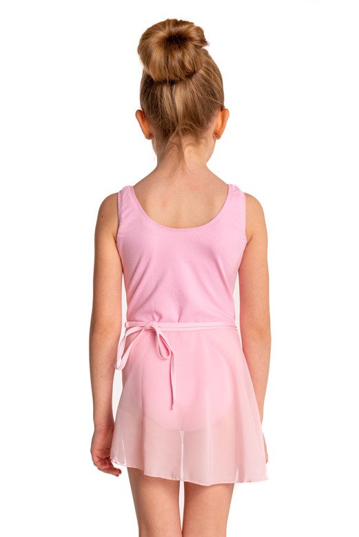 Chiffon Tie Skirt Ballet and Gymnastics Training - Pink