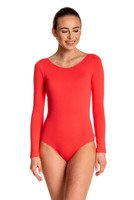 Gymnastics Body Training with Long Sleeve B100D in Coral.