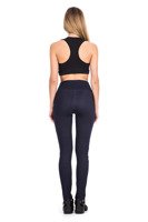 Women's High-Waisted Leggings - Denim-style