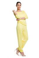 Women's jumpsuit - lemonyellow