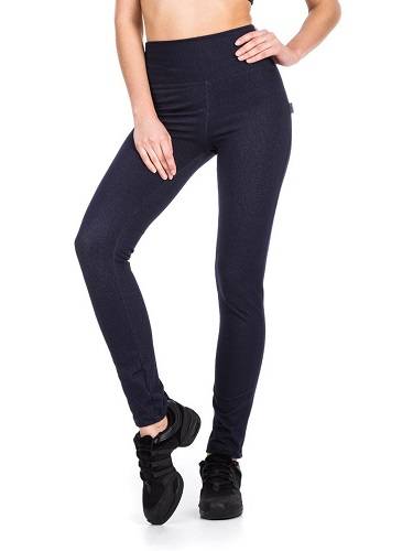 Legging taille haute femme - denim