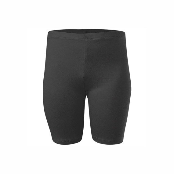 Legging de sport court pour femme, homme et enfant, coton, graphite