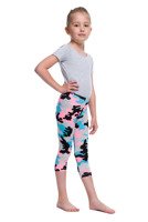 Gymnastikbody kurzarm B100K melange-grau