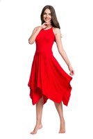 Kleid quadratisch - rot
