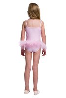 Outfit TUTU-Bodysuit mit dünnen Trägern - rosa