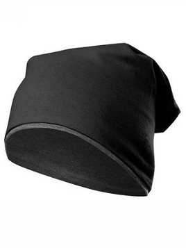 Double-layered hat KRASNAL SMERFETKA black + graphite.