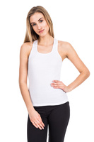 Camiseta de algodón tipo BOXER - blanca