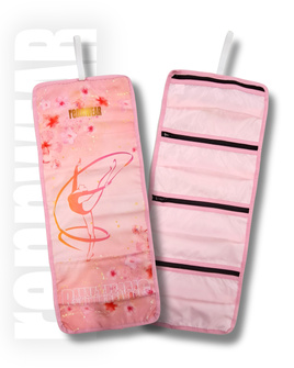 PINK ROSE | Kosmetyczka rozkładana ROLLER | sublimacja | rennWEAR