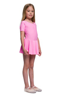 Bodi s kratkim lycra krilom roza