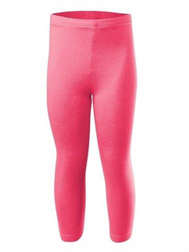 Sportleggings mit 3/4-Bein für Damen, Herren, Kinder, Baumwolle, Koralle