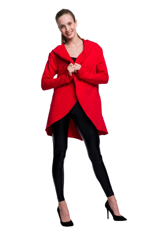 Gilet rouge femme et enfant
