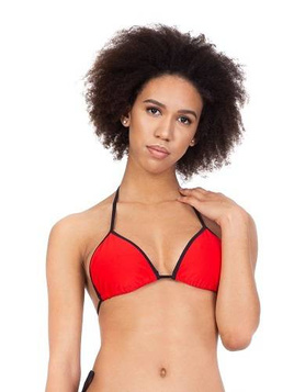 Swimsuit BIKINI Top - RENNWEAR red