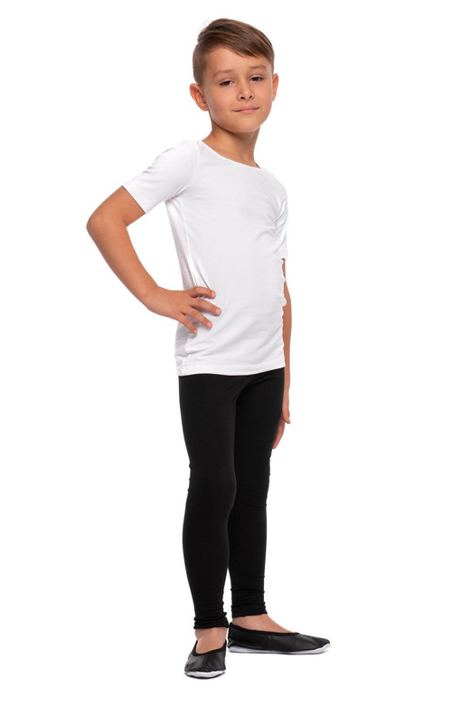 Tricou de dans/gimnastică SHORT-Sleeved - alb