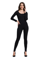 DR Long Leg Jumpsuit - Svart