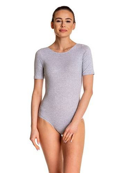 B100K Cuerpo de entrenamiento gimnástico de melange-gris