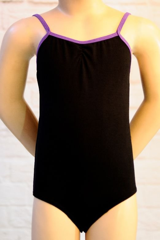 Body infantil negro - morado