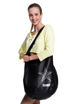 RENNWEAR eco bag with black star.