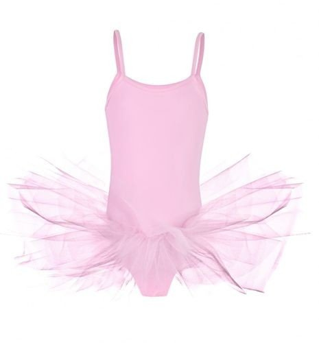 Ensemble body TUTU fines bretelles - rose