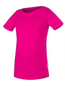 Tricou de antrenament mânecă scurtă pentru dans / gimnastică - fucsia