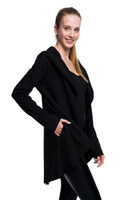 Svart cardigan för kvinnor och barn