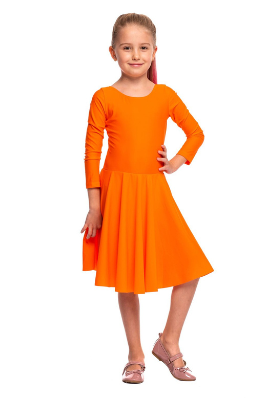 Mädchen Turnierkleid FIRST STEP orange