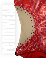 Body sceniczne SCARLET z kamieniami | rennWEAR