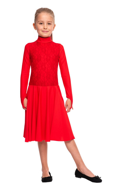 Robe de danse du tournoi VIP FIRST STEP rouge
