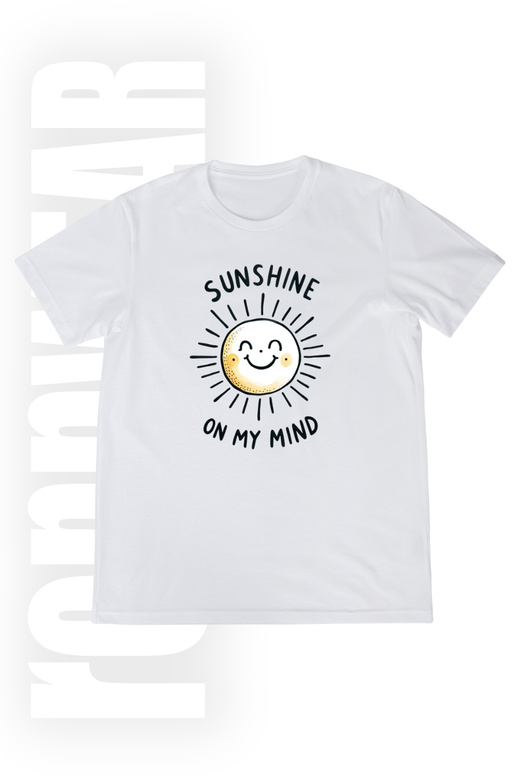 T-shirt Sunshine on my mind