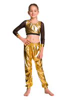 Metallic-Knickerbocker für Kinder für goldene Leistung