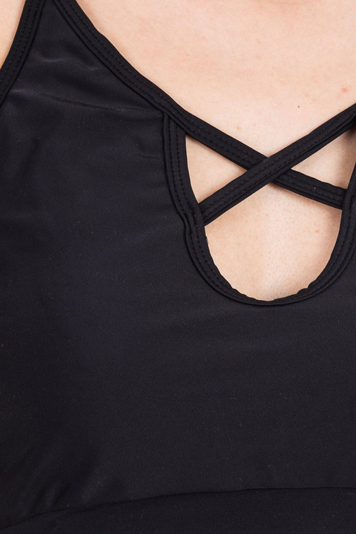 TOP dama pentru dans STRAPS Pole Dance Fitness negru