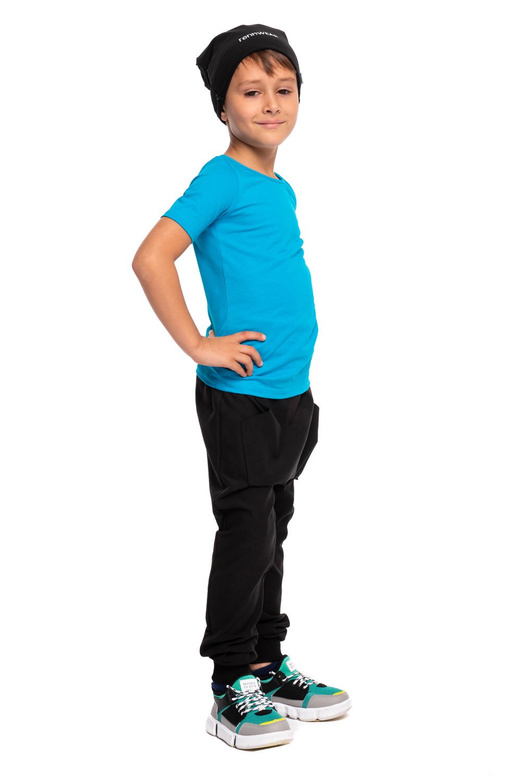 Dans/Gymnastik KORTÄRM T-shirt - turkos