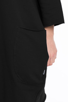 Sukienka Tunika Bluza Oversize damska czarny