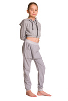 Pantalones pantalones de chándal bebé melange gris