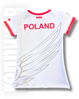 Koszulka z krótkim rękawem POLAND WINGS | rennWEAR