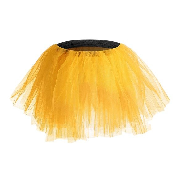 Jupe tulle multicouche TUTU jaune