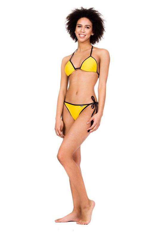 Badeanzug BIKINI Top - RENNWEAR gelb