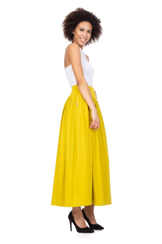 Gonna MAXI in viscosa - pistacchio