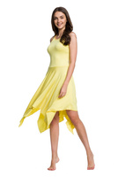 Vestido cuadrado - limón