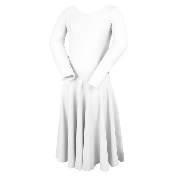 Robe de danse tournoi FIRST STEP pour fille blanche
