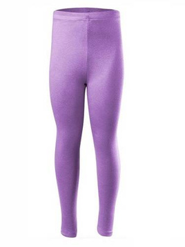 Legging sport femme homme enfant avec une jambe longue coton chiné
