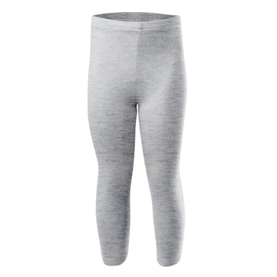 Sporty 3/4 Leggings for Women Men Kids Cotton Grey Melange