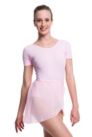 Body allenamento ginnastica con maniche corte B100K rosa