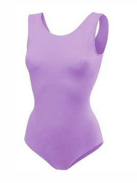 Body de gymnastique sans manches B100B chiné