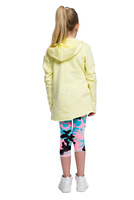 Women's and children's lemon cardigan