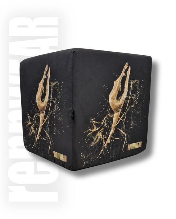 GOLDEN GYMNAST | Poduszka do ćwiczeń z gumą15x20x4 cm "MINI"| rennWEAR