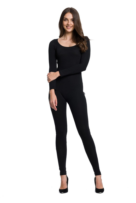 DR jumpsuit with long legs - black.