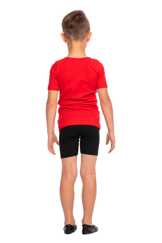 Tanz/Gymnastik Kurzarm-Trainings-T-Shirt - rot