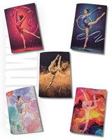 ZESTAW zeszytów klasycznych w szkolną kratkę | 32 kartki | rennWEAR