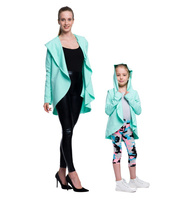 Cardigan femme et enfant menthe