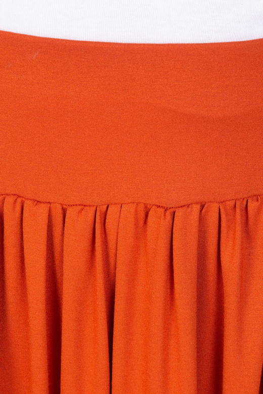 Jupe MAXI en viscose - rouille